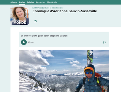 Entrevue avec Adrianne Gauvin-Sasseville